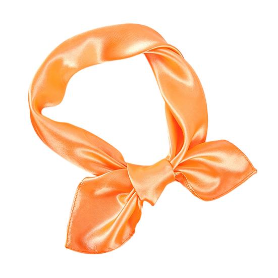 Silk Scarf Soft Breathable Smooth Satin Square Scarf Sun Protection Headscarf Headband Neck Wrap Lightweight Fashion Accessory