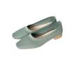 Moda femei din plasă solidă pantofi casual de vară, respirabil, vârf pătrat, țesut cu muscă goală, confort ușoară, moale, pantofi pentru femei
