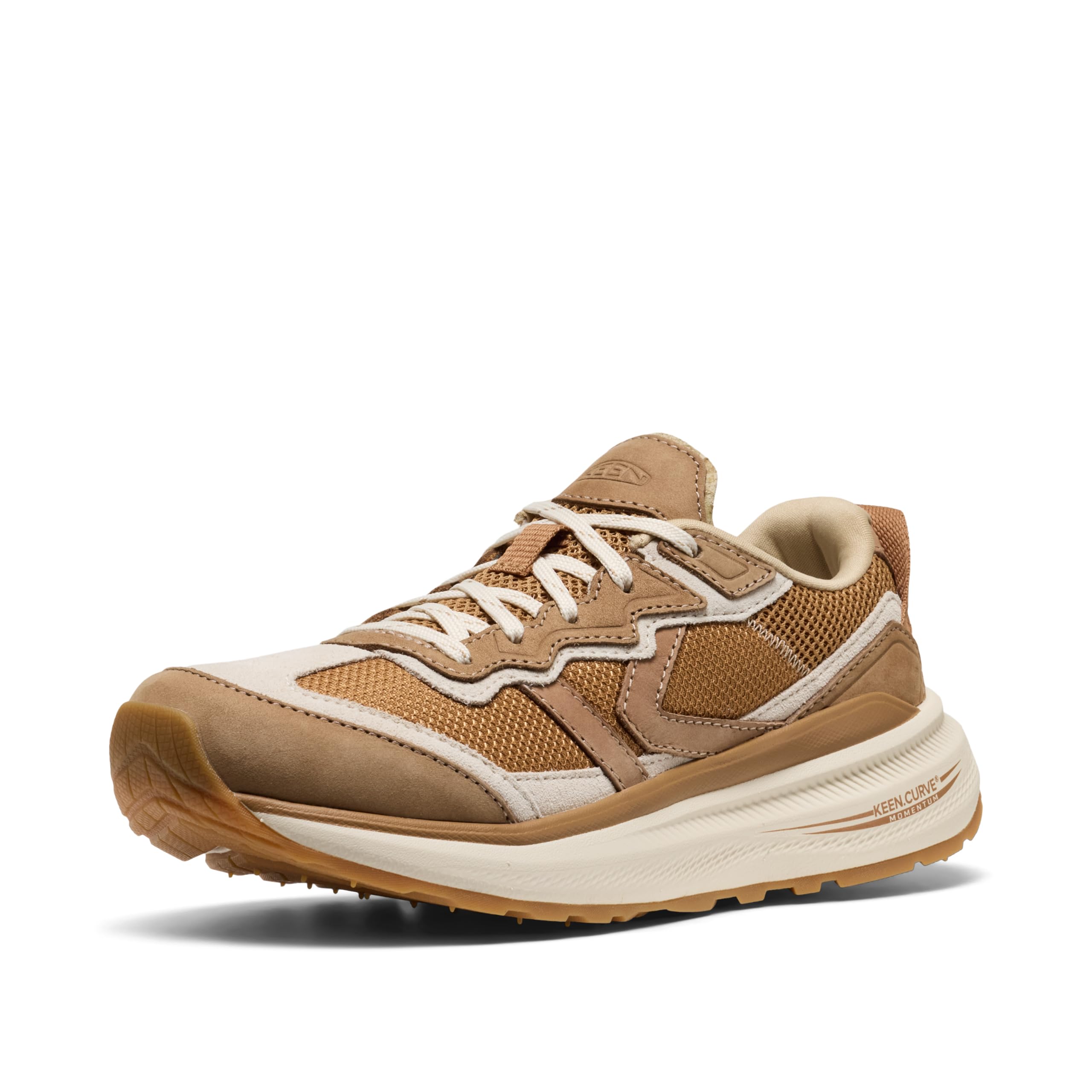 KEEN WK500 Leather Size Women s Sneakers, Cornstalk/Safar, 25.5cm