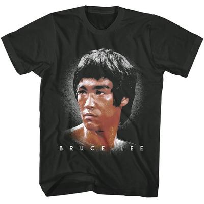 Bruce Lee Sweating Bust Photo Karate Master Men's T Shirt