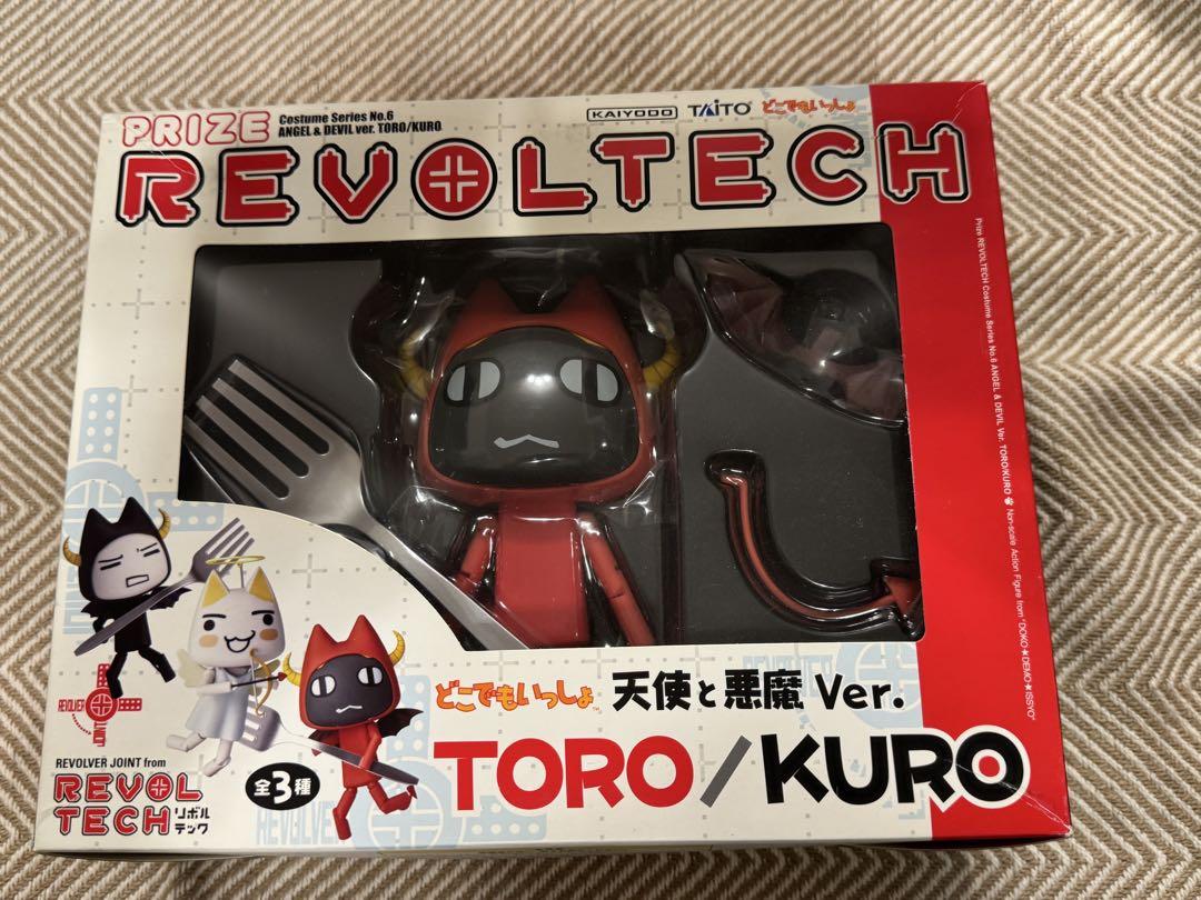 

[USED] Dokodemo Issho Angel Kuro Revoltech Prize Angel and Devil Ver.