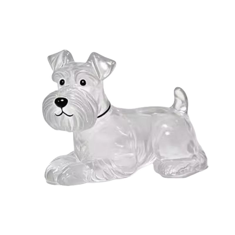 1/6Pcs Clear Pet Hair Memorial Keychain Dog Furs Collector Keepsakes Plastic Storage Box For Dog Cats Lover Gift