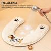 Copriwater Migliorato Design con Cerniera Facile Installazione Impermeabile Tessuto Peluche Morbido Motivi Animali Vestibilità Elastica Copriwater