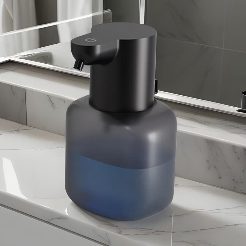 Elektrischer Seifenspender für Küche und Bad, Sensor-Handseifenspender mit großem Fassungsvermögen, automatischer Shampoo-Spender, Nachfüllflasche
