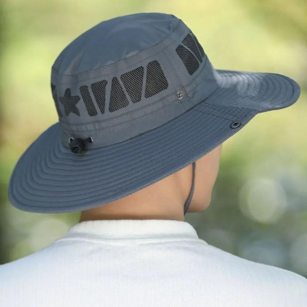 Nylon Fisherman's Hat Quick-dry Portable Hiking Cap Casual Sun Hat  Travel