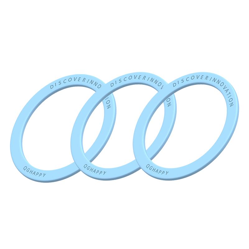 1/3/5pcs Mobile Phone Magnetic Ring for Magsafe Universal Ultra-thin Magnet Plate for Wireless Charging Sheets for iPhone 17 16