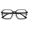 9506 New Retro Set Of Sunglasses Men Big Square Magnetic Clip Sun Glasses TR Frame Prescriptio -0.5 -1.0 -2 to -6