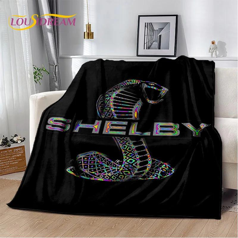 Classics 3D F-Ford GTR Mustang Car Soft Blankets,Keep Warm Throw Blanket Comfortable Blanket for Picnic Beds Sofa Home Bedroom