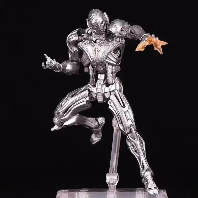 En Stock AC Toys Figurine d'Action Ultron 16cm Modèle Ko Ultron Kaiyodo Amazing Yamaguchi Avengers Collection Anime Modèle Jouets Cadeaux