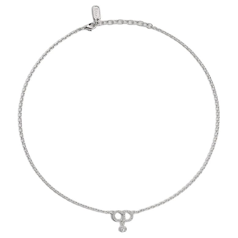 

Dior 2026 Spring Summer Collection Necklace Unisex necklace Silver N3688WOMCYD001 F,Silver