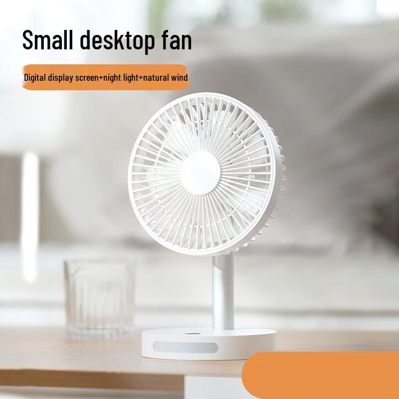 Smart Digital Display USB Desktop Mini Fan