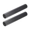 2Pcs Black Aluminum 1/4" Threaded Rod Connector For Camera Mount Tripod And Arm Mount