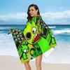 Asciugamano da Spiaggia Sprunki Cartoon Gioco Incredibox Microfibra Morbida Asciugatura Rapida Assorbente Asciugamani Veloci per Piscina