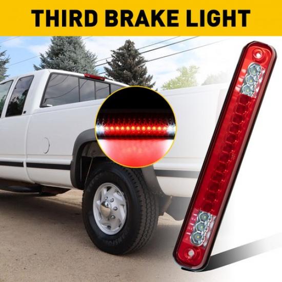 Rear 3rd Third LED Brake Light Cargo Lamp Fit 1988-1998 Chevy K1500/Silverado