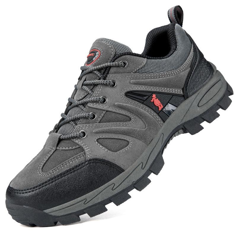 2025 New Paul Hiking Shoes Men's Outdoor Waterproof Hiking Hiking Off-road Charging Sports Camping Shoes Men