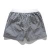 Men's Gingham Check Casual Shorts – Elastic Drawstring Waist Pocket Shorts for Summer Daily & Streetwear