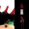Hot Sale Plastic Bottle Pourer 50ml Measuring Drink Red Wine Liquor Dispenser Shot Red