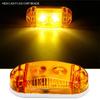 Car Truck Led Side Marker Lights External Square Lights Warning Tail Light Auto Trailer Truck Lorry Clearance Lamps 12-36V