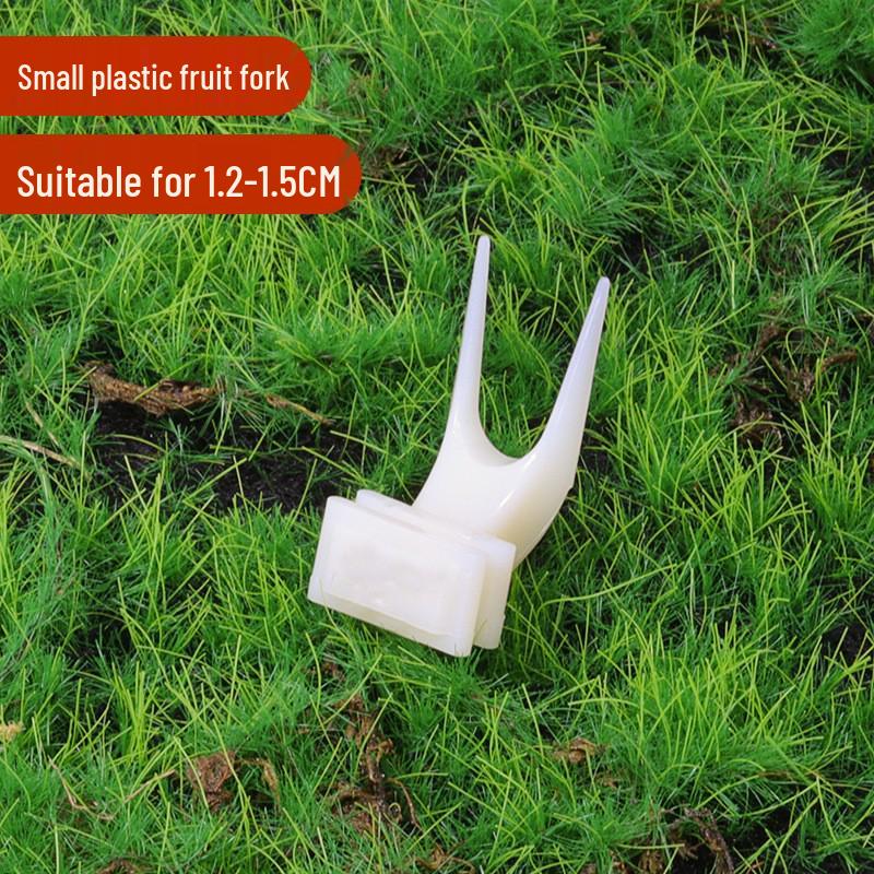 Plastic Fruit Fork Set for Bird Cages - Includes Accessories for Parrots and Other Birds