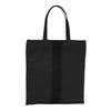 Fette Black Chirimen-Style Formal Bag, 5115, Black, for Memorial Services, Funerals, Weddings, Funerals, Kindergarten Entrance Ceremonies, and