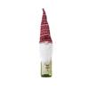 2pcs Cartoon Faceless Doll Champagne Bottle Cover Knitted Beer Wine Decor  Party Favors