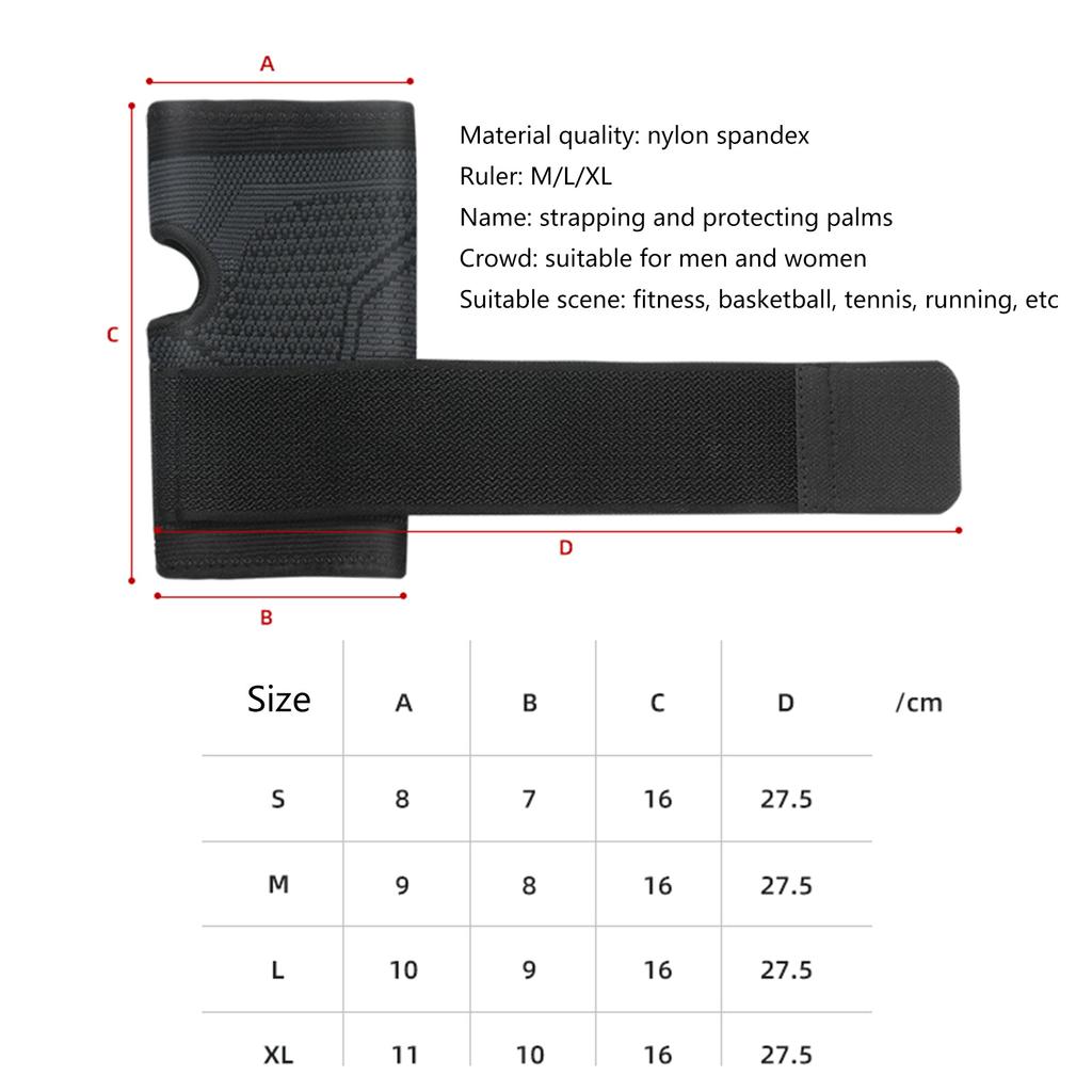 Wrist Compression Strap Gym Sports Wristband Wrist Protector Adjustable Wrist Brace Sport Wrist Support Durable