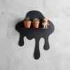 Minimalist Cloud Floating Shelf Wall Mounted Decorative Wall Shelf  Office Decor
