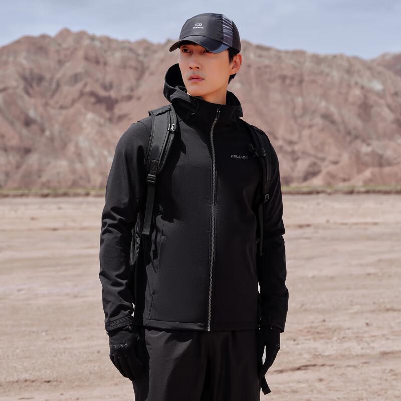 PELLIOT Outdoor Windproof Water-Repellent Softshell Jacket