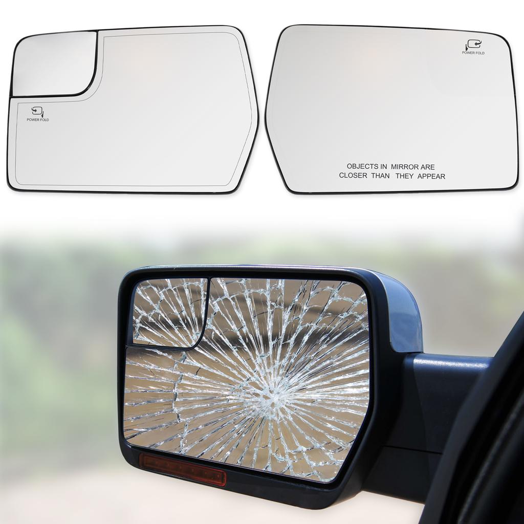 Door Rearview Mirror Lens Heated Rearview Mirror Glass For Ford F150 2011-2014 4L3Z-17K707-DB 4L3Z-17K707-DA BL3Z-17K707-E Interior Mirrors6
