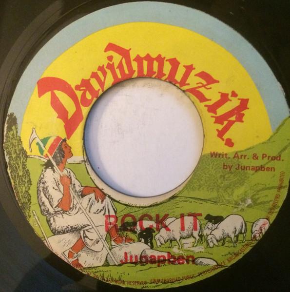 

7inch Record JUNAPBEN Rock It Dub NONE Davidmuzik Jamaica Reggae Ska Dub Used