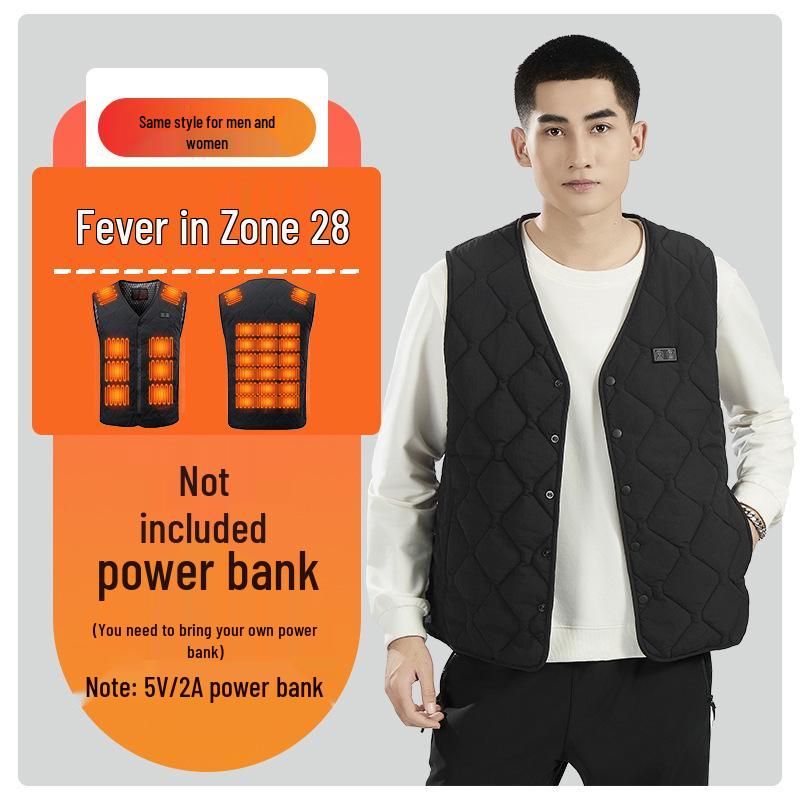 Cross-Border Smart Electric Heating Vest with Temperature Control