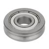 V6000ZZ Steel V Grooved Single Roller Guide Bearing 10mm Bore 30mm OD 8mm Thickness