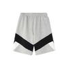 Li-Ning Letter Print Contrast Sports Shorts Men Bottoms Gray AKSR569-2