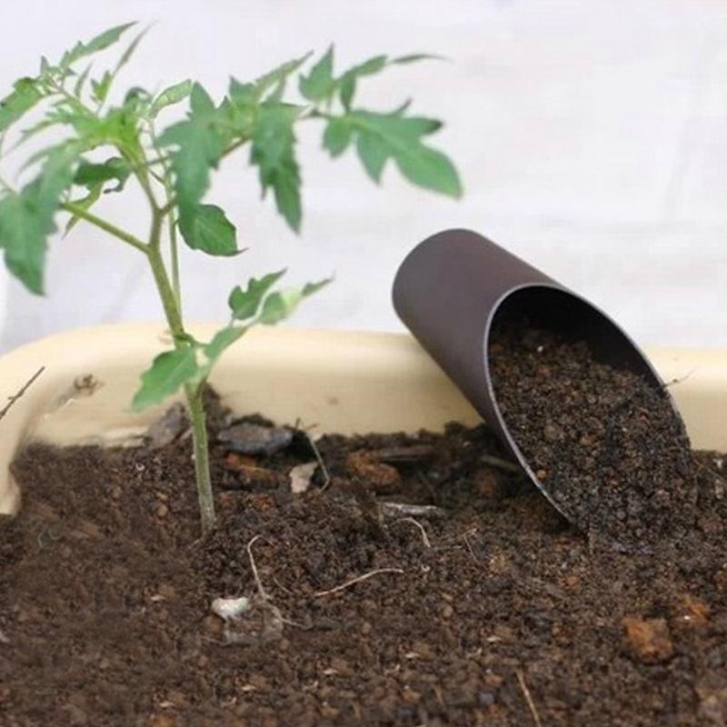 Mini Plastic Bucket Shovel Potted Cultivation Cylinder Mini Fleshy Plant Soil Spade Shovel Gardening