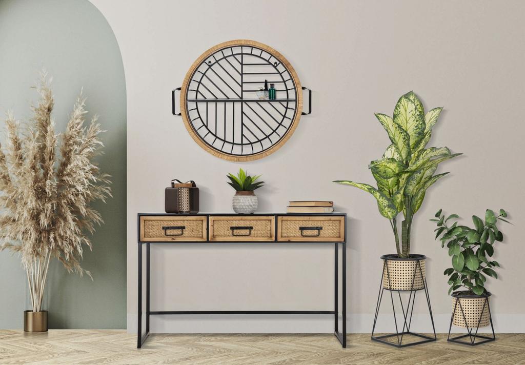 Vase Holder Osaka Set 2Pcs Cm Ø 21X40-19X22