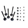 Motorcycle Exhaust Valves Inlet Intake Stem Kit For  660 YFM660 YFM660F 4X4 2002-2008 Motorcycle Engine Parts