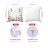 45x45cm Ramadan Festival Illustration Moon Lantern Pillow Covers Living Room Sofa Cushion Cover Soft Home Decorations