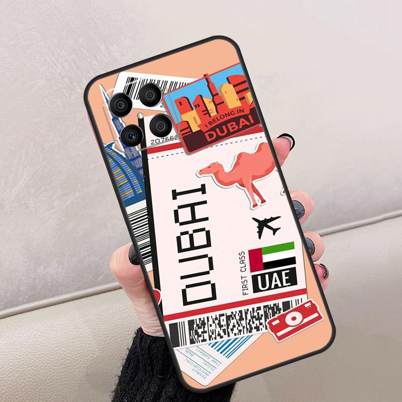SYDNEY BOARDING PASS Traveltickets For Honor Magic 7 6 5 8 Pro Case For Honor 200 Lite 400 70 50 X8c X8b X9a X9b X9c X9d Win RT