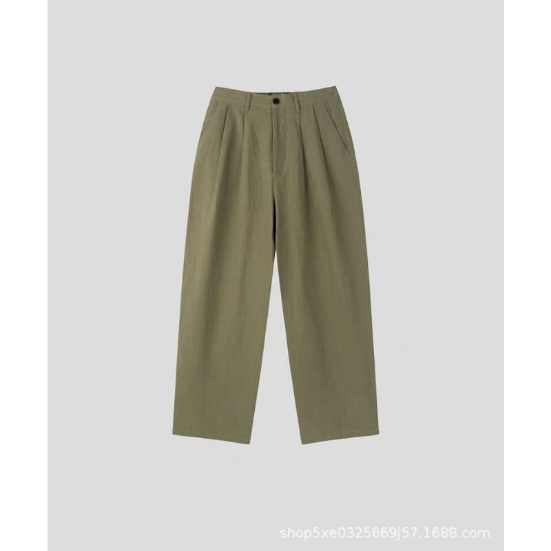 Herren Koreanischer Stil Weites Bein Locker Lässig Lange Business-Hose