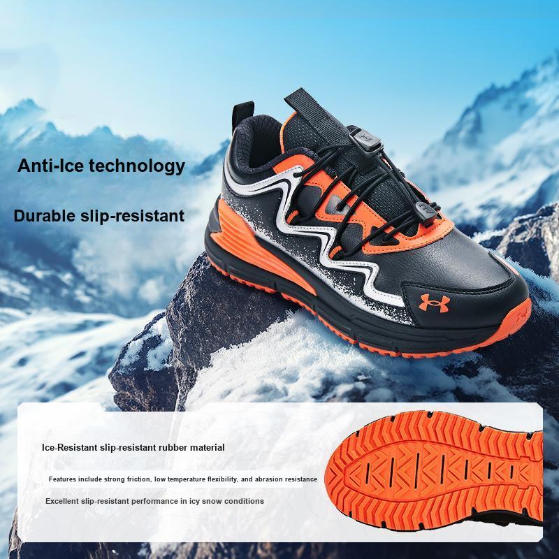 Under Armour Synthetic Leather High Performance Comfortable Versatile Fitness Test Low Top Kids Running Shoes Kids Running Shoes 2441502