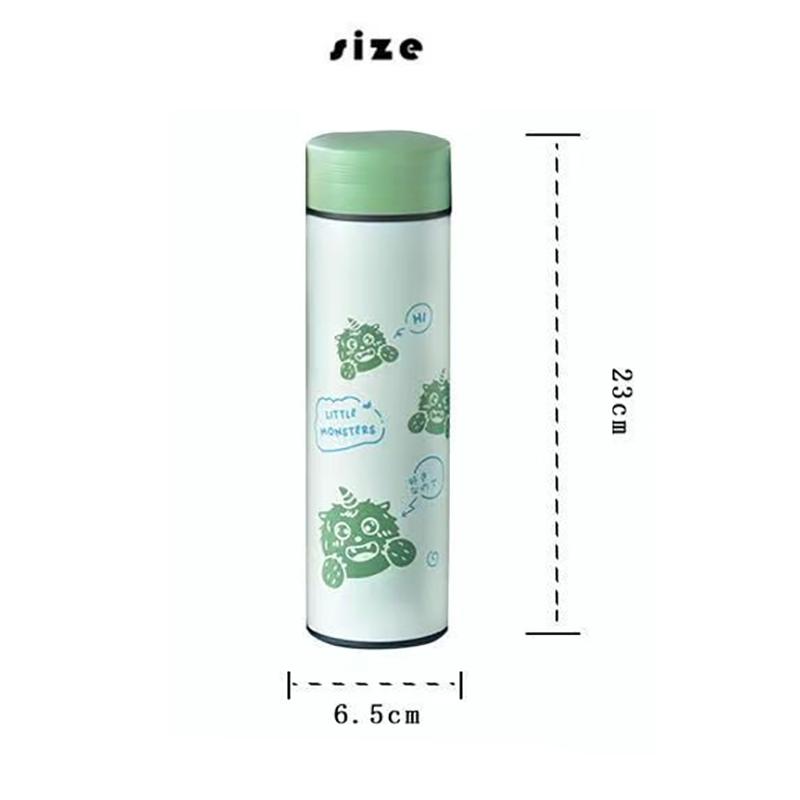 Temperature Measuring Mug, Cute Couple, Stainless Steel Water Cup, Large Capacity Tea Cup, High-end Business Men and Women