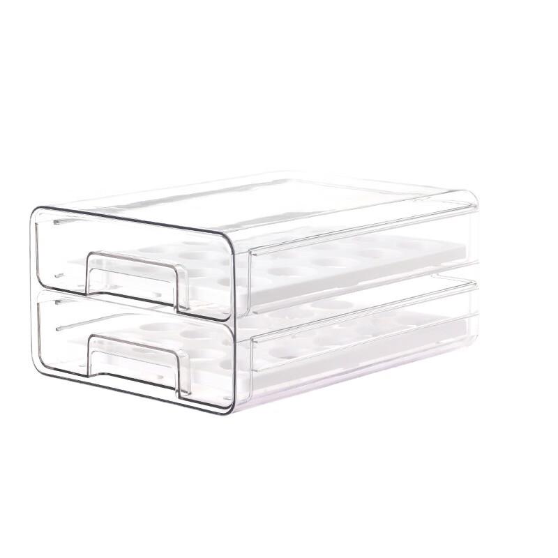 ZISIZ Extended Single-Layer Draining Refrigerator Storage Box