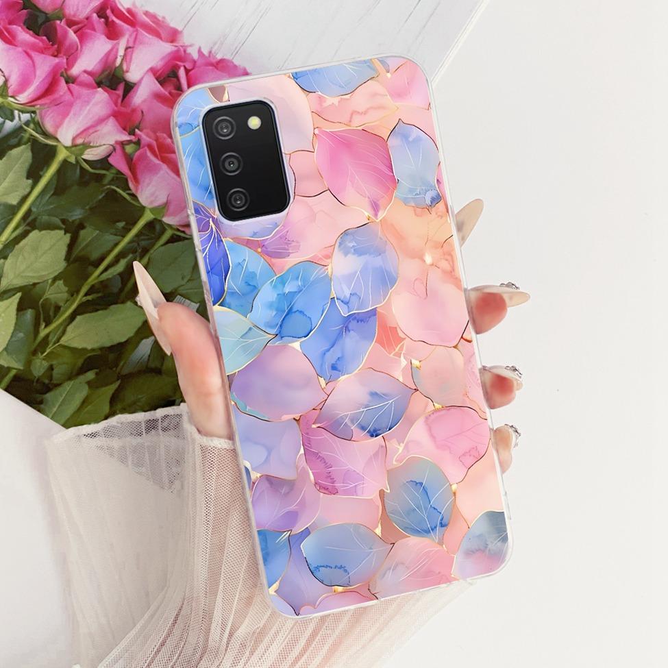 Clear Cover For Samsung A03s Case Cute Fashion Butterfly Funny Painted Casing For Samsung Galaxy A03s SM-A037F SM-A037M SM-A037G