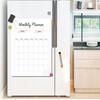 Shopping Magnet Board Sticker Weekly Calendar Fridge