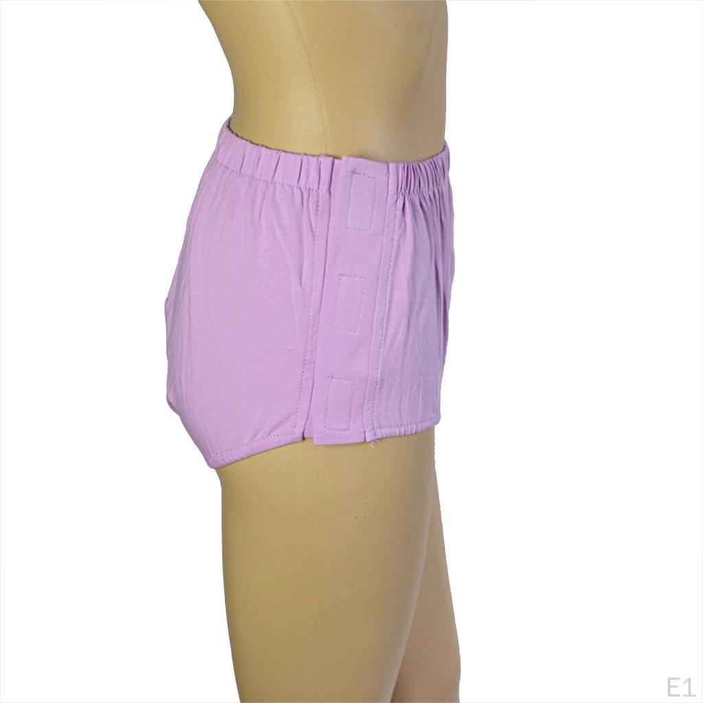 Breathable On Underpant For Disability Light Purple,