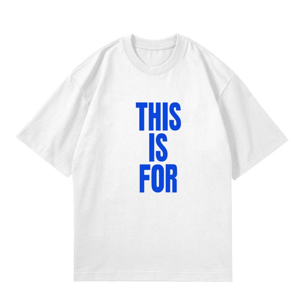 Damen- und Herren-Unisex-Mode Bedrucktes Rundhals Kurzarm T-Shirt Pullover Oberteil