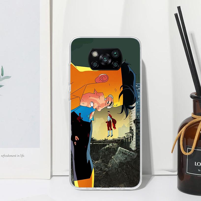 Cool I-Invincible Phone Case For Xiaomi Poco X7 X6 X5 M7 M8 Pro F7 Ultra Redmi 15C 15 13C 13 12C 12 10 10C 10A Art Fundas Poco X