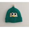 Autumn and Winter Thick Thread Knitted Hat New Cute Bear Boys and Girls Winter Plush Wool Hat Ear Protection Children's Hat