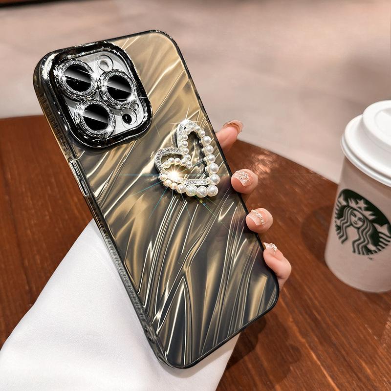 Applicable To IPhone 15 Mobile Phone Case Premium Love 16 Promax Apple 14 Anti-fall Case 13 Creative Luxury