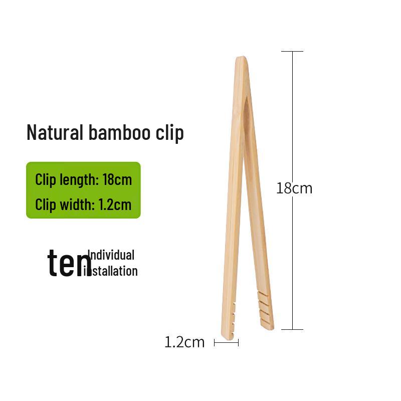 Bamboo Food Tongs